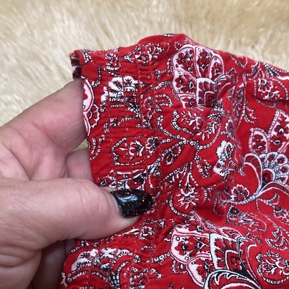 Chaps red elastic collar top size L - Picture 4 of 9